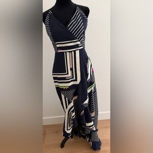 Lulu's Navy Blue Dress Sz Small